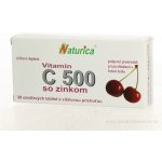Naturica VITAMIN C 500 mg se zinkem cucavé 30 tablet – Hledejceny.cz