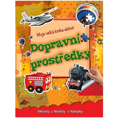 FONI book Moje velká kniha aktivit dopravní prostrědky – Hledejceny.cz