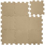 Zopa Pěnová podložka Puzzle 30x30 cm 9ks Hazel Brown – Zboží Dáma