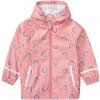 Kojenecký kabátek, bunda a vesta lupilu Dívčí nepromokavá bunda růžová vzorovaná