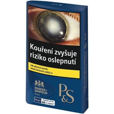 P&S Blue Tabák cigaretový 30 g 10 ks – Zboží Mobilmania