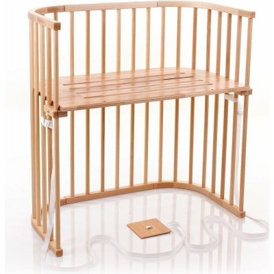 Tobi Babybay Boxspring Natur lakovaná rošt s otvory