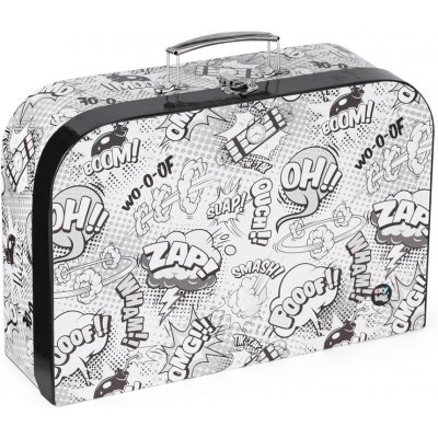 Oxybag Kufřík lamino Komiks White34 cm – Zboží Dáma