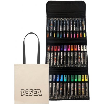 Uni Posca 5M 36 ks v pouzdře – Zboží Dáma