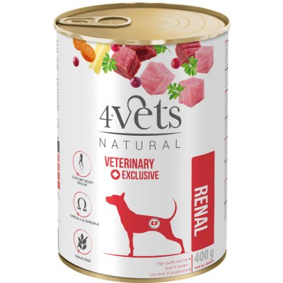 4Vets Natural Veterinary Exclusive Renal 400 g