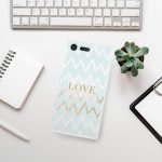 Pouzdro iSaprio GoldLove - Sony Xperia X Compact – Zbozi.Blesk.cz