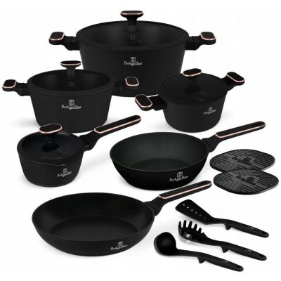 BerlingerHaus Sada hrnců keramická, 15 dílů – Sleviste.cz