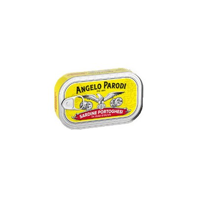 Icat Food Sardinky v olivovém oleji Angelo Parodi 120 g – Zboží Dáma