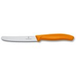 VICTORINOX Swiss Classic Nůž s vlnitým ostřím oranžová / Délka čepele 11 cm (6.7836.L119)