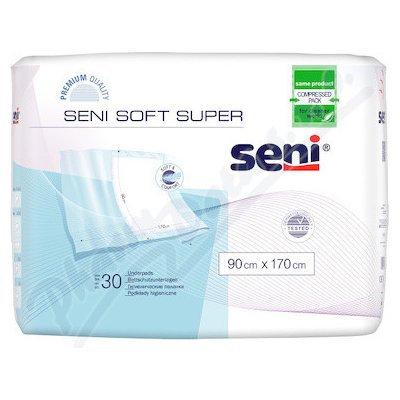 Seni Soft Super podložky absorpční 90x170cm 30ks – Zboží Mobilmania