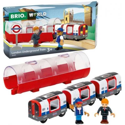 Brio 36085 Edice Světové vlaky: Londýnské metro na baterie – Zboží Dáma