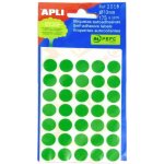 APLI ZELENÁ, průměr 13 mm, 175 ks v 107216 – Zboží Dáma