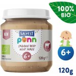 SALVEST Põnn BIO Hovězí pyré 120 g – Zbozi.Blesk.cz