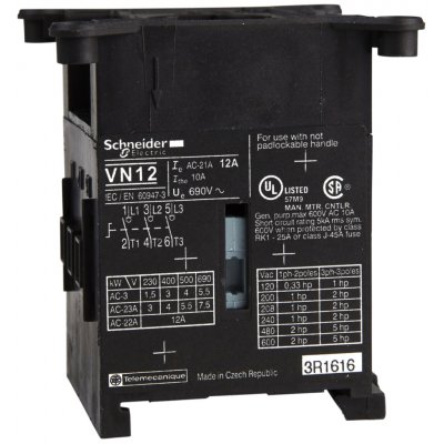 SCHNEIDER ELECTRIC SCHNEIDER Blok VARIO VN12 12A spínací VN12 – Hledejceny.cz