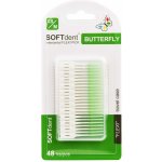 SOFTdent Butterfly dentál. párátka FLEXI PICK 48 ks – Zboží Mobilmania