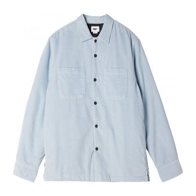 Obey Pánská saka / Blejzry Simon shirt jacket Šedá – Sleviste.cz