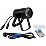 Eurolite LED PST-15 MK2 Spot reflektor, 1x15W WW, DMX, IR, černý – Zboží Živě