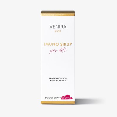 Venira imuno sirup pro děti s příchutí lesní plody 150 ml 30 dávek – Hledejceny.cz