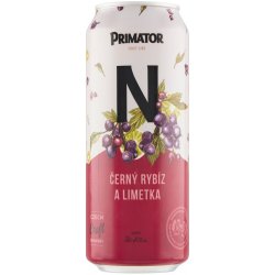 Primátor N Nealko černý rybíz a limetka 0,5% 0,5 l (plech)