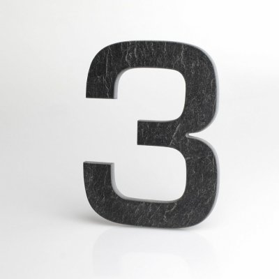 Domovní číslo popisné Břidlice EUROMODE - č. 3 – Zbozi.Blesk.cz