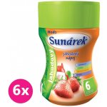 Sunárek Rozpustný nápoj jahodový 6 x 200 g – Zboží Dáma
