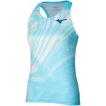 Mizuno Charge Printed Tank Blue Glow – Zboží Dáma