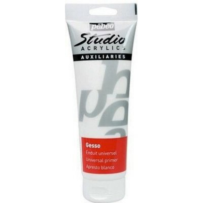Pébéo Studio Gesso univerzální akrylový šeps 250 ml bílý – Sleviste.cz