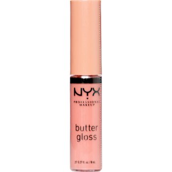 NYX Professional Makeup Butter Gloss lesk na rty 08 Créme Brulee 8 ml