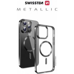 SWISSTEN CLEAR JELLY MagStick METALLIC PRO IPHONE 16 PRO ČERNÉ 36500122