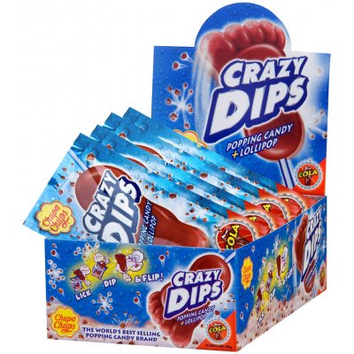 Chupa Chups Crazy Dips Cola 14 g – Hledejceny.cz