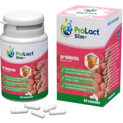 PROLACT SLIM+ Probiotika na hubnutí 60 kapslí – Hledejceny.cz