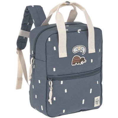 Lässig KIDS Mini Square Backpack Happy Prints midnight blue – Zboží Dáma