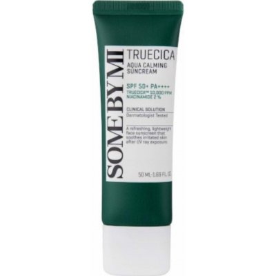 Some By Mi TrueCica Aqua Calming Suncream SPF50+ 50 ml Zklidňující opalovací krém – Sleviste.cz