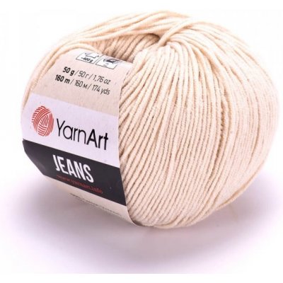 YarnArt Jeans 05 přírodní – Sleviste.cz