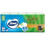 Zewa Softis Protect papírové kapesníčky 4-vrstvé 10 x 9 ks – Sleviste.cz
