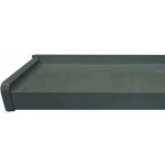 Bravo Parapet venkovní hliníkový antracit, 165x600mm