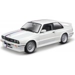 Bburago Plus BMW 3 Series M3 1988 White 1:24 – Zboží Dáma