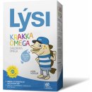 Lysi Omega 3 + D pro děti s ovocnou příchutí 60 kapslí