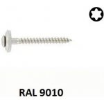 Vrut s podl. 15mm, nerez A2 4,5x45 Torx RAL9010 (Art.8790) – Hledejceny.cz