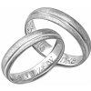 Prsteny Aumanti Snubní prsteny 197 Stříbro bílá