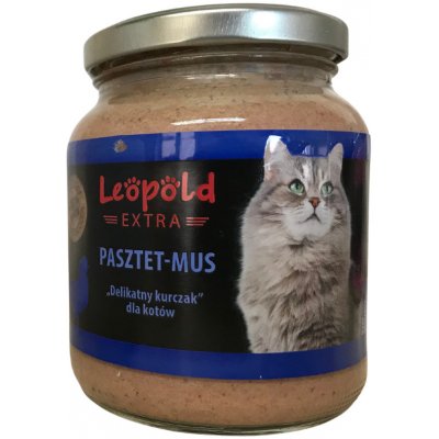 Leopold Pate Mousse Delicate Chicken 6 x 0,3 kg