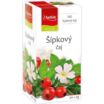 Apotheke Šípek plod čaj 20 x 2 g – Zbozi.Blesk.cz