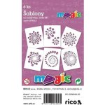 Papírové šablony sada M1 Spirály – Sleviste.cz