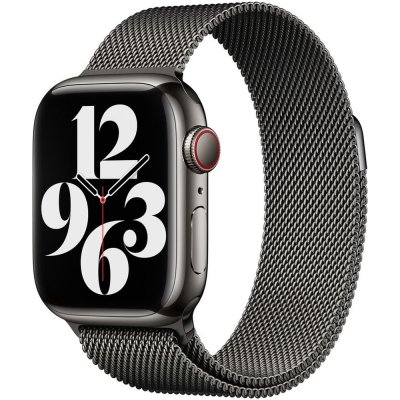 Apple Watch 41mm Grafitově šedý milánský tah MTJM3ZM/A – Zboží Živě