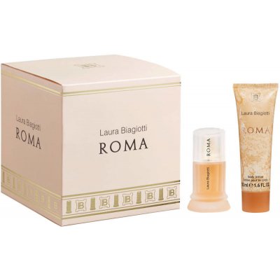 Laura Biagiotti Roma EDT 25 ml + tělové mléko 50 ml pro ženy dárková sada