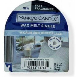 Yankee Candle A CALM & QUIET PLACE Vosk do aromalampy nový 2021 22g