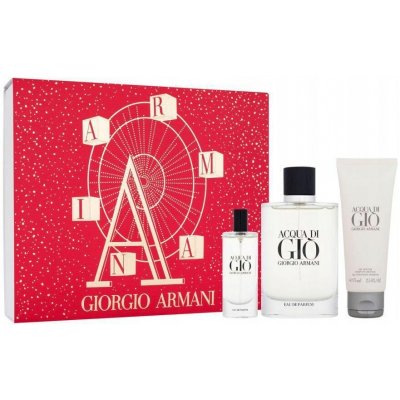 Armani Acqua di Gio Man Eau de Parfum EDP 40 ml + sprchový gel 75 ml + EDP 15 ml dárková sada