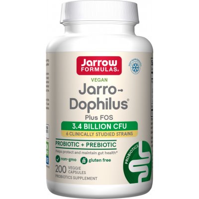 Jarrow Formulas Jarro-Dophilus + FOS 200 rostlinných kapslí – Hledejceny.cz