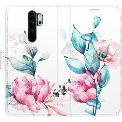 Pouzdro iSaprio Flip s kapsičkami na karty - Beautiful Flower Xiaomi Redmi Note 8 Pro – Zboží Mobilmania