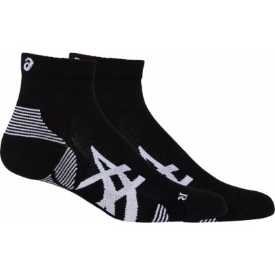 Asics ponožky 2PPK CUSHION RUN QUARTER SOCK U 3013A800-002 Černá – Hledejceny.cz